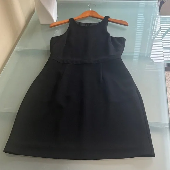 J. Crew Dress J. Crew Black Sheath Dress in Premium Crepe Size 4 - Picture 4 of 8